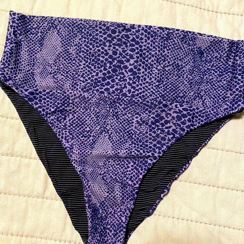 Acacia high waisted bikini bottoms.